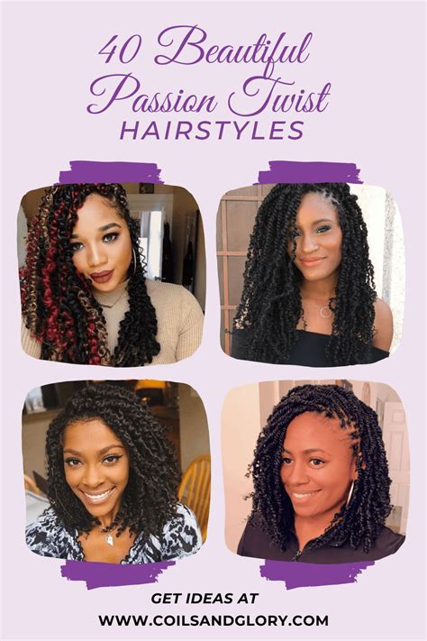 40 Passion Twist Hairstyles Ideas On Natural Hair Coils And Glory Artofit