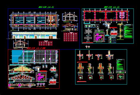 Module Classrooms Dwg Plan For Autocad • Designs Cad