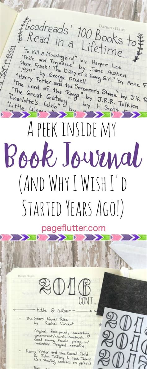 A Peek Inside My Reading Journal (& Why I Wish I'd Started Years Ago) | Page Flutter