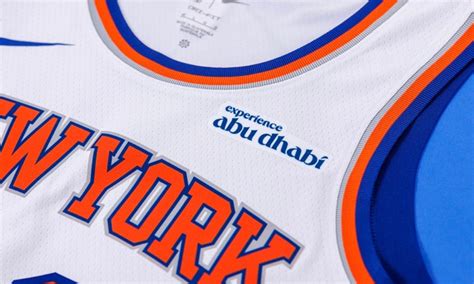 New York Knicks Trade Sphere For Experience Abu Dhabi Jersey Patch