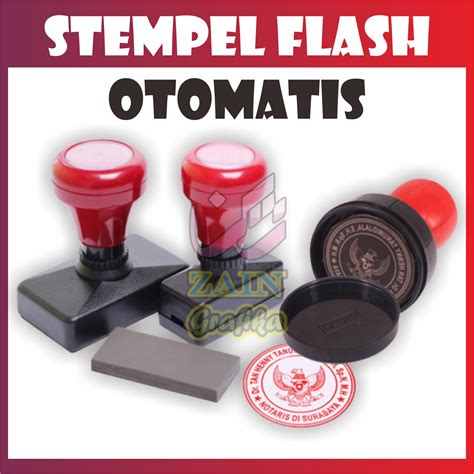 ( PROMO MURAH), U. D.51. STEMPEL FLASH/OTOMATIS / STEMPEL CUSTOM / STEMPEL LOGO CAP / STEMPEL ...