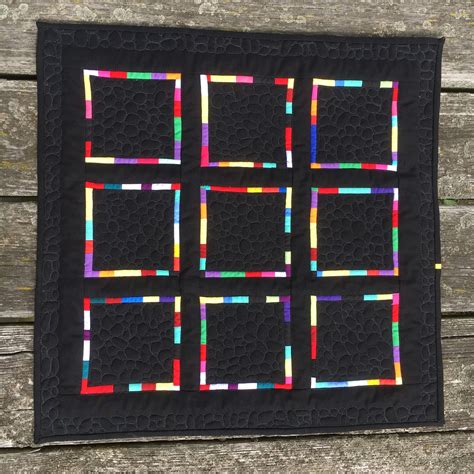 Snug Harbor Quilts: Modern Mini Quilt Challenge 2017 - Stepping Stones