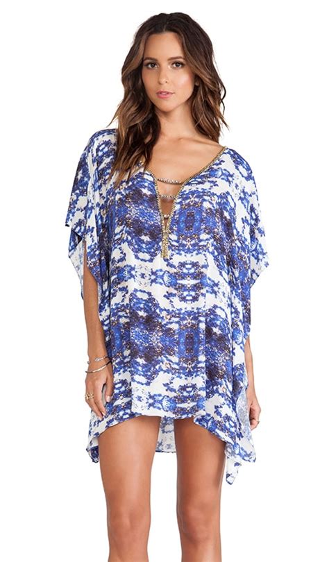 Vix Swimwear Camila Caftan In Pyramid Revolve