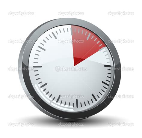 Minutes Timer Stock Vector Image By Yuriy Vlasenko