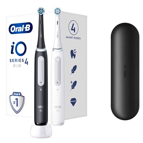 Oral B Io Duo Elektri Na Zobna Etka Bela Rna