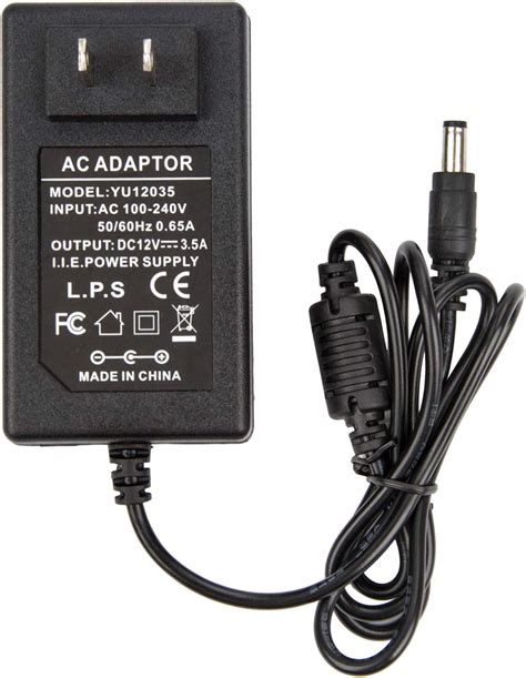 AC DC 12V 3 5A Power Supply Adapter 12 Volt 3 5 42W 5 5mm X 2 5mm