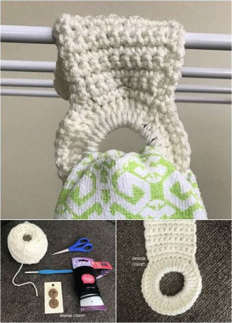 Free Crochet Towel Topper Patterns Diy Crafts