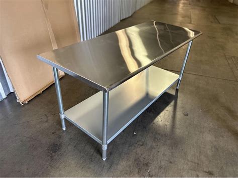 Brand New Stainless Steel Tables Professional Grade Nsf Prep Tables For