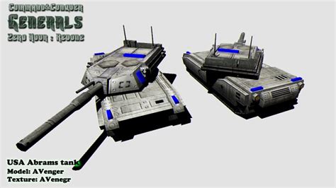 Abrams tank image - C&C Generals Zero Hour: Redone mod for C&C: Generals Zero Hour - ModDB