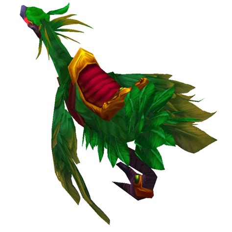 Elusive Emerald Hawkstrider Warcraft Mounts