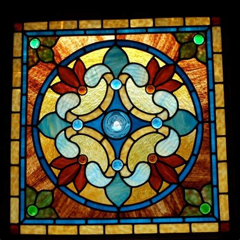 Window Glass Vintage Stained Glass Windows For Sale