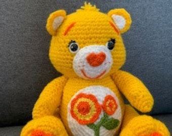 Care Bear Crochet Hat Digital Pattern - Etsy