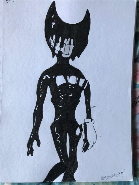 How To Draw Bendy The Ink Demon Bendy And The Ink Machine Images And