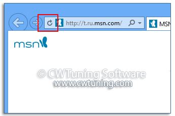 WinTuning Internet Explorer Display Stop And Refresh Buttons