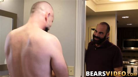 Mature Hunk Steve Sommers Drills Adam James Deep And Bare