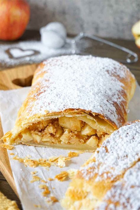 Schneller Apfelstrudel Mit Bl Tterteig