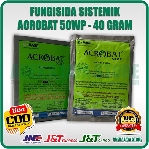 Jual Fungisida Sistemik Acrobat Wp Gram Shopee Indonesia