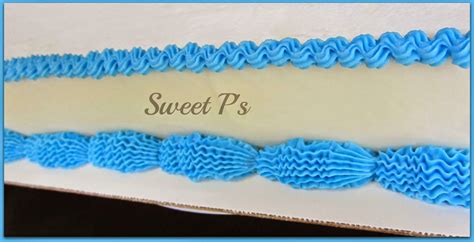 Simple Buttercream Borders Tutorial Buttercream Borders Buttercream