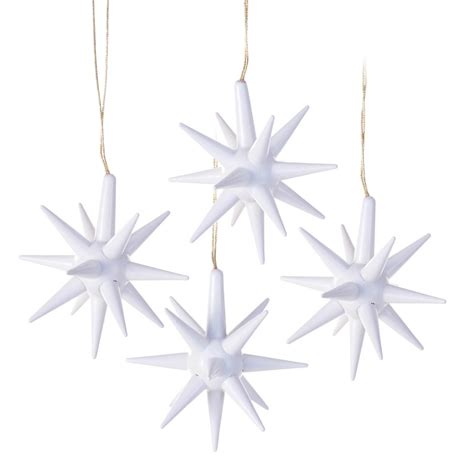 Wooden Ornament Stars Natural Dregeno Seiffener Originale