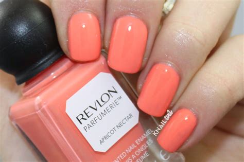 Revlon Parfumerie Apricot Nectar Revlon Pale Orange Nail Polish