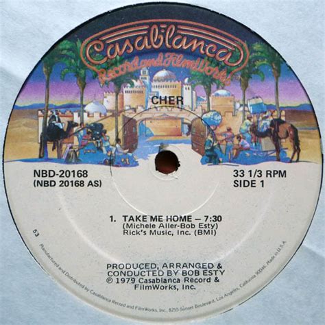 Cher Take Me Home 1979 53 Vinyl Discogs