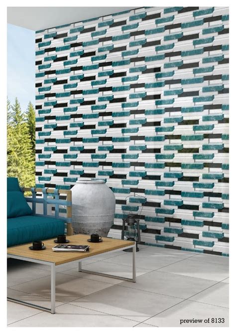 Ceramic Glossy Mosaic Elevation Wall Tiles At Rs 130 Box In Morbi Id