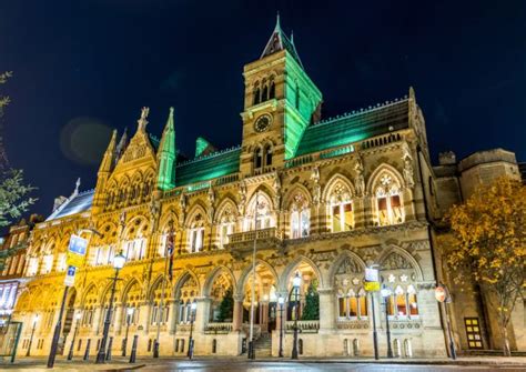 Lais Puzzle Gotische Architektur des Northampton Guildhall Gebäudes