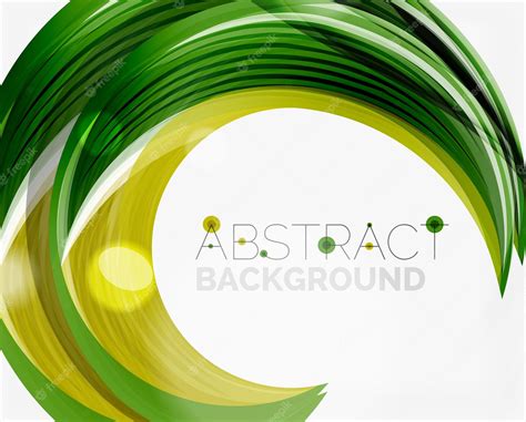 Premium Vector | Vector swirl line abstract background