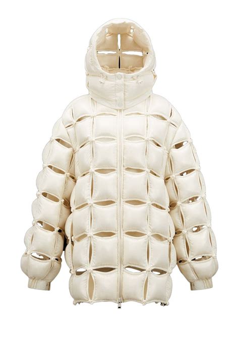 Women S Moncler Maya 70 By Pierpaolo Piccioli Jacket In Silk White In