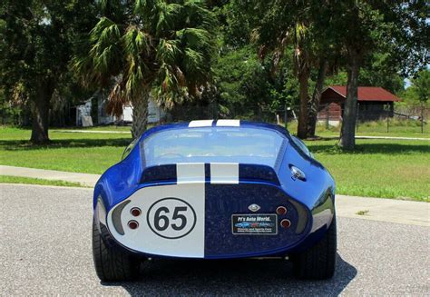 Shelby Daytona Coupe Factory Five V Dart Block Speed Tremec