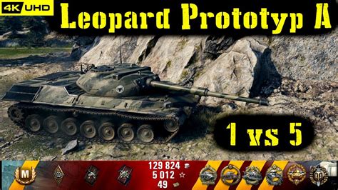 World Of Tanks Leopard Prototyp A Replay Kills K Dmg Patch