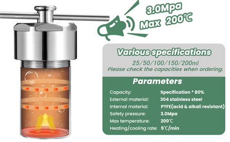 Hydrothermal Autoclave Reactor Price Ml Size Autoclave