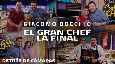 LA FINAL DE EL GRAN CHEF FAMOSOS DETRÁS DE CÁMARAS CON