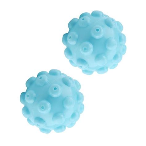 Boules de lavage Bleu PVC Réutilisable Mr Steamy Sèche Boules Boules De