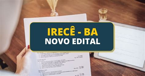 Prefeitura De Irec Ba Abre Sele O P Blica Simplificada Para Reda