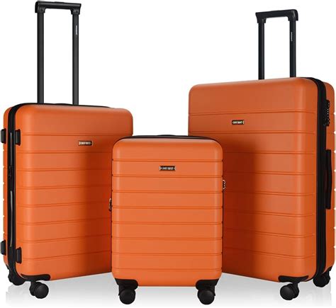 Eaglemate 3pcs Suitcase Luggage Sets Expandable Tsa Lock Spin Dual Wheels 15 Years