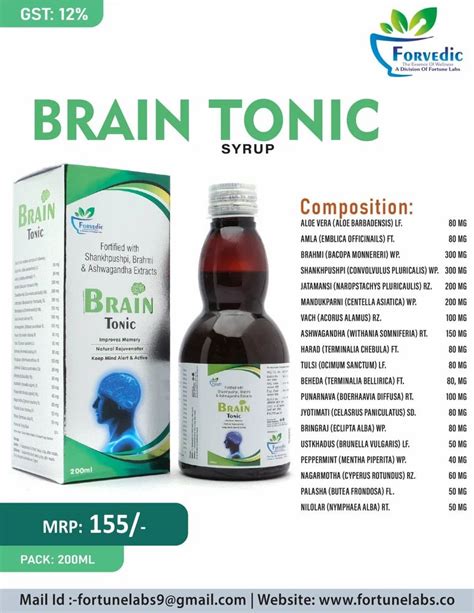 Ayurvedic Brain Tonic 200 Ml At Rs 155 Bottle In Panchkula ID