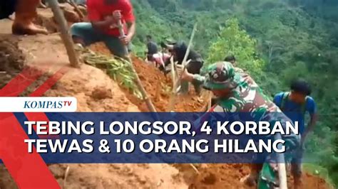 Tim Sar Terjunkan Unit Alat Berat Bantu Cari Korban Longsor Di Luwu