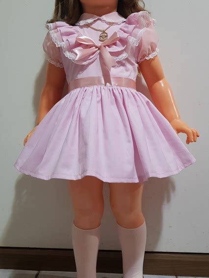 Vestido Boneca Amiguinha Estrela MercadoLivre