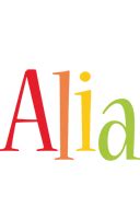 Alia Logo | Name Logo Generator - Smoothie, Summer, Birthday, Kiddo, Colors Style