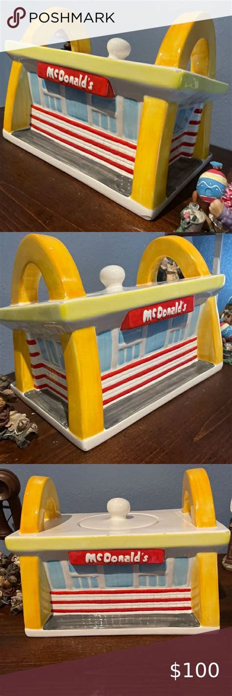 McDonalds Golden Arches Cookie Jar By Treasure Craft Treasure Crafts