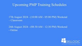 PMP Certification Training in Chennai... | PPT | Free Download