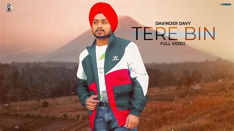 Tere Bin Davinder Davy New Punjabi Song Gk Digital Youtube