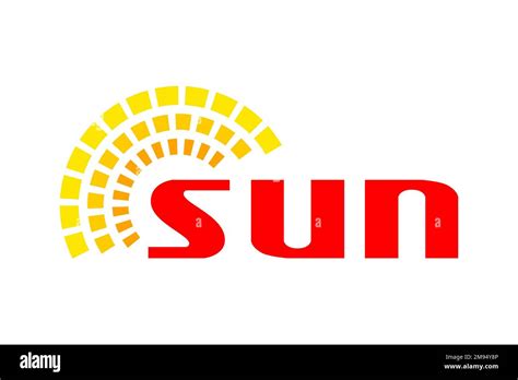 Sun Cellular Logo White Background Stock Photo Alamy