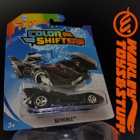 Hot Wheels Color Shifters Or Colour Shifters Batmobile Black Orange Red Flame Decal Tempo To