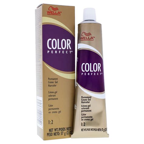 Color Perfect Permanent Creme Gel Haircolor 9a Pale Ash Blonde By