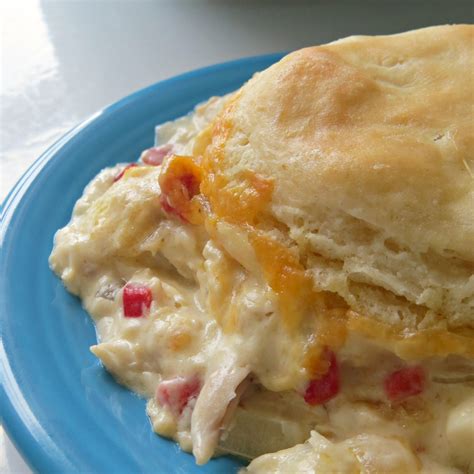 Chicken Biscuits Casserole easy chicken recipes - Written Reality