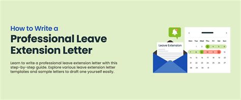 Sample Leave Extension Letter For Every Situation