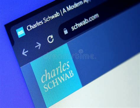 Charles Schwab Corporation Logo Editorial Stock Photo - Illustration of ...