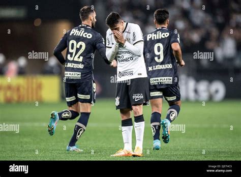 SÃO PAULO, SP - 25.06.2022: CORINTHIANS X SANTOS - Mantuan during the ...